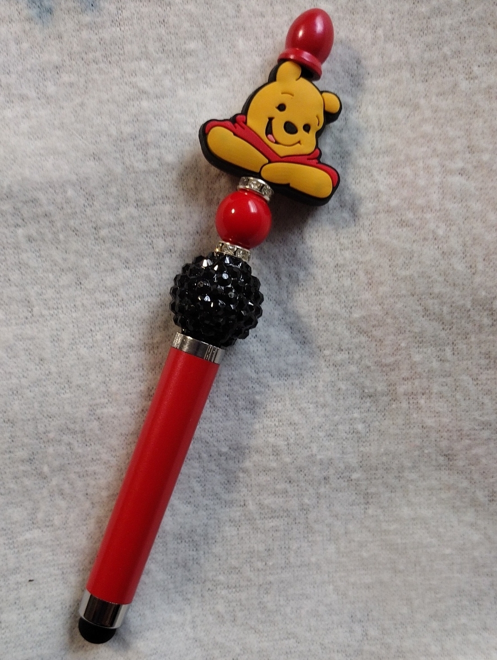 Red Winnie the Pooh Stylus Pen for Home Office
